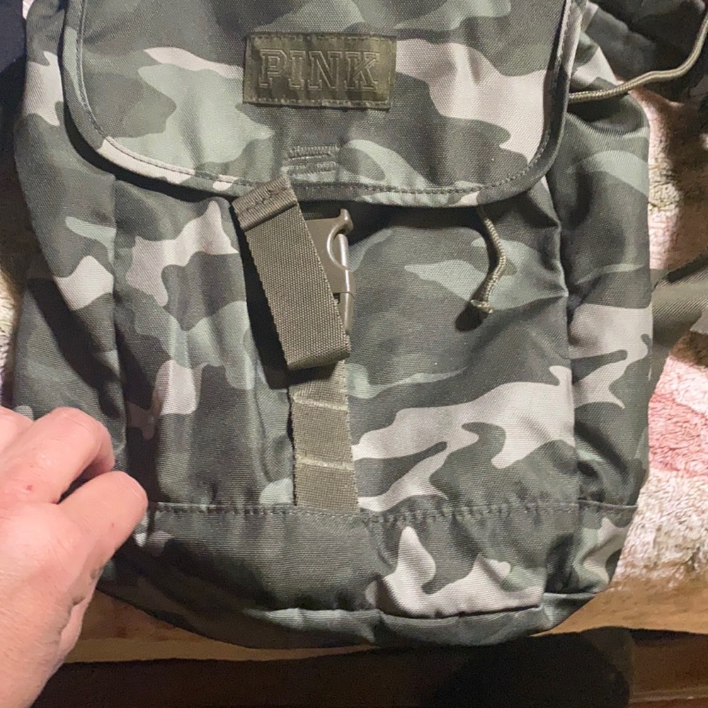 Camouflage Mini bookbag from pink